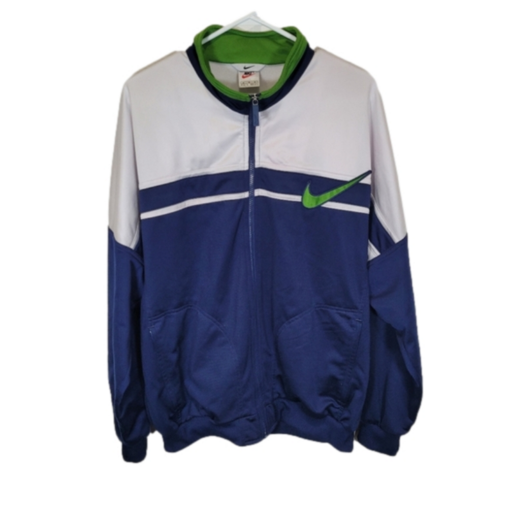 NIKE vintage 90s track full zip jacket